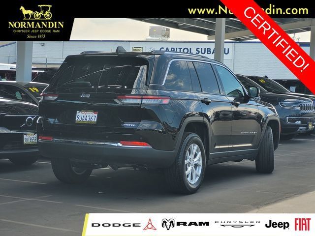 Certified 2023 Jeep Grand Cherokee Limited AWD/4WD image 4