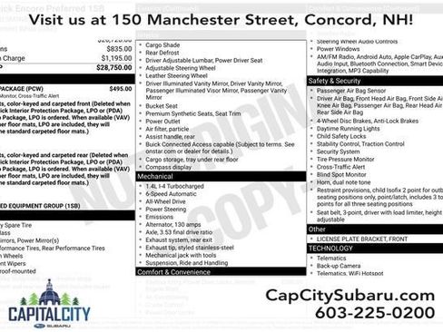 Used 2022 Buick Encore Preferred w/ Safety Package image 3