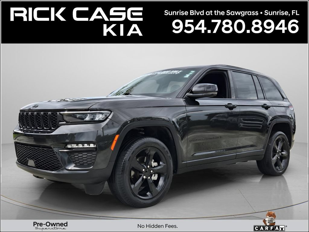 Used 2024 Jeep Grand Cherokee Limited w/ Black Appearance Package RWD image 1