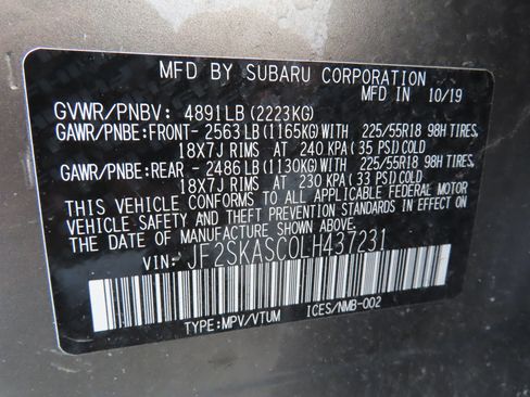 Used 2020 Subaru Forester Limited w/ Popular Package #3 AWD/4WD image 27