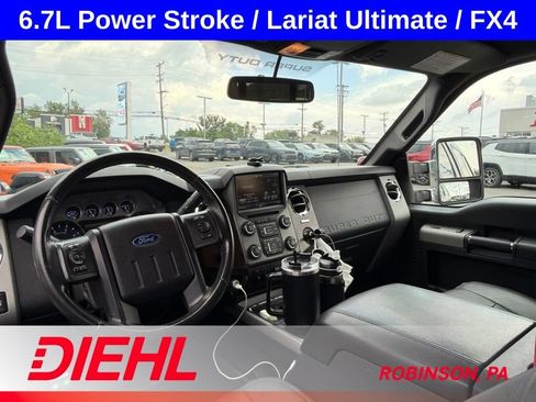 Used 2015 Ford F250 Lariat w/ Lariat Ultimate Package AWD/4WD image 10