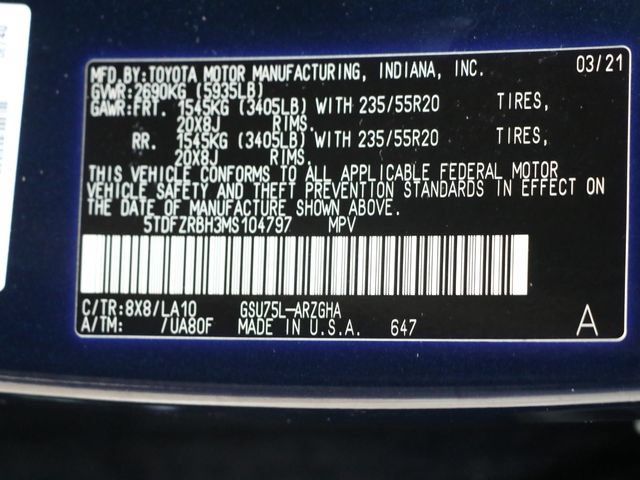Used 2021 Toyota Highlander Platinum AWD/4WD image 32