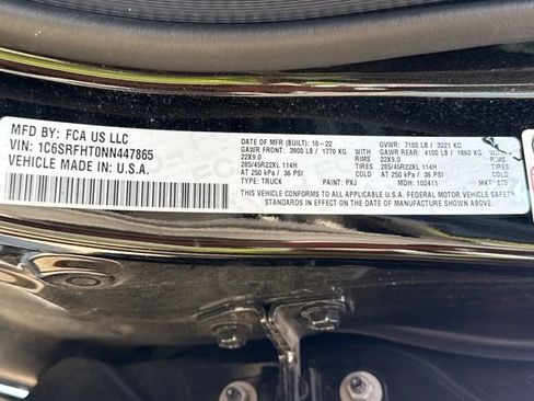 Used 2022 RAM 1500 Limited AWD/4WD image 25