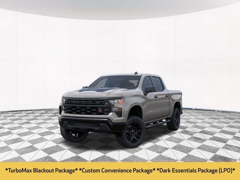 New 2026 Chevrolet Silverado 1500 Custom Trail Boss w/ Turbomax Blackout Package image 2