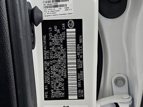 Certified 2025 Lexus ES 350 w/ Premium Package image 32