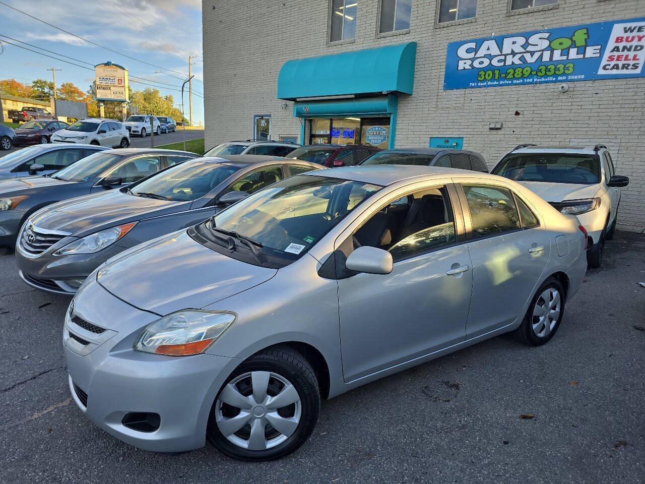 Used 2007 Toyota Yaris Sedan w/ PWR Pkg w/Steel Wheels FWD image 4