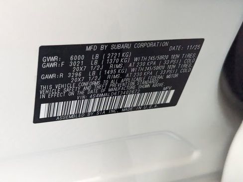 New 2026 Subaru Ascent Bronze Edition image 14