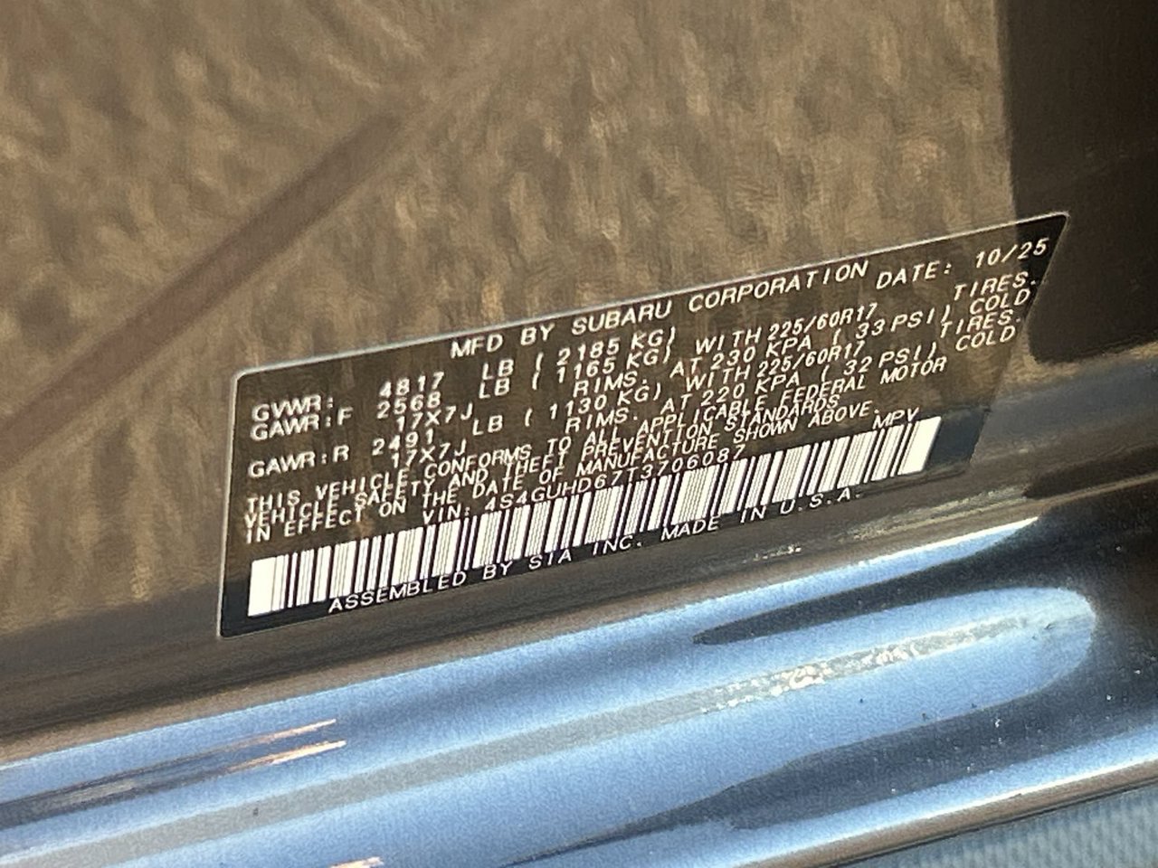 Certified 2026 Subaru Crosstrek 2.5i Premium AWD/4WD image 30