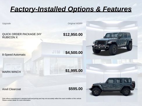 Used 2025 Jeep Wrangler Unlimited Rubicon AWD/4WD image 3