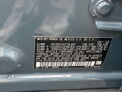 Used 2024 Honda HR-V LX image 36