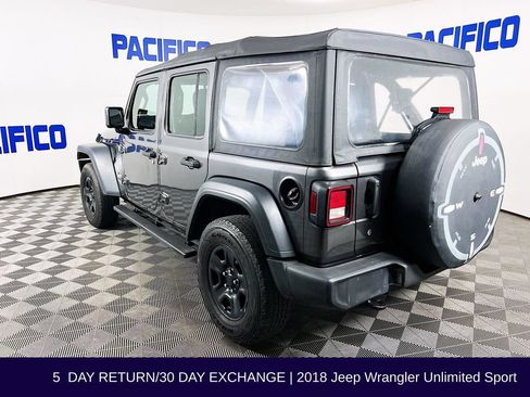 Used 2018 Jeep Wrangler Unlimited Sport AWD/4WD image 6