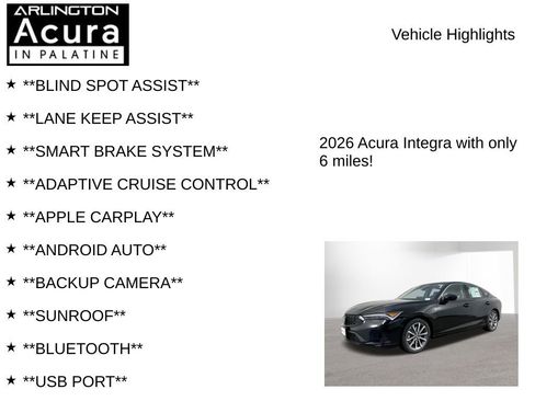 New 2026 Acura Integra Base image 7