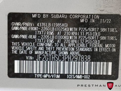Used 2023 Subaru Crosstrek 2.5i Sport AWD/4WD image 42