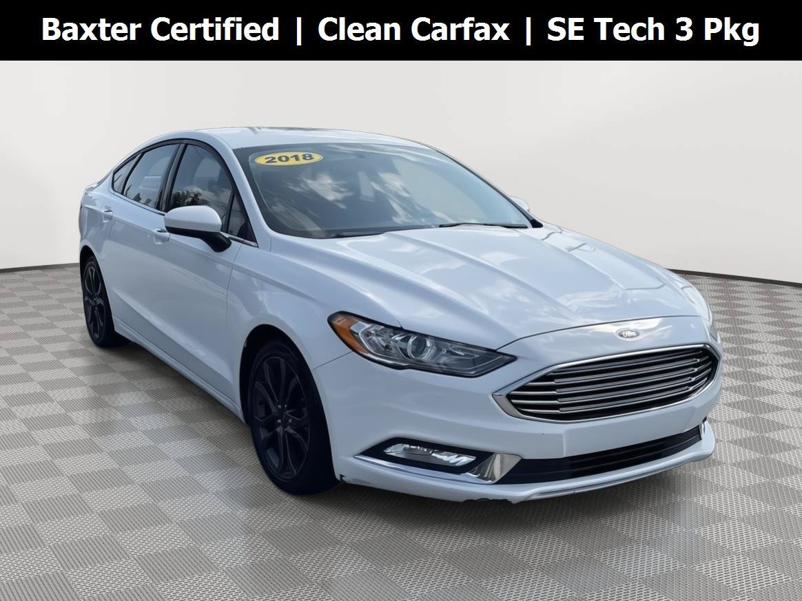 Used 2018 Ford Fusion SE w/ Equipment Group 201A FWD image 1
