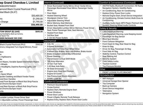 Used 2023 Jeep Grand Cherokee L Limited w/ Trailer Tow Group (B) image 5