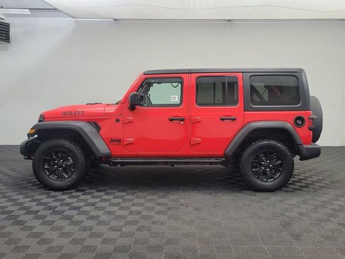 Used 2021 Jeep Wrangler Unlimited Willys image 2