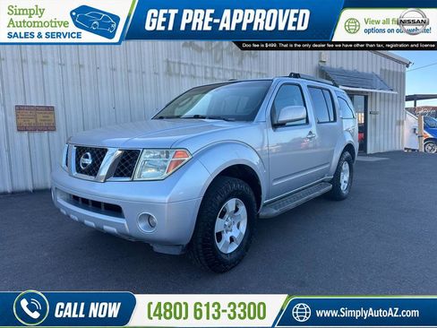 Used 2005 Nissan Pathfinder SE w/ (P01) Se Premium Pkg AWD/4WD image 1