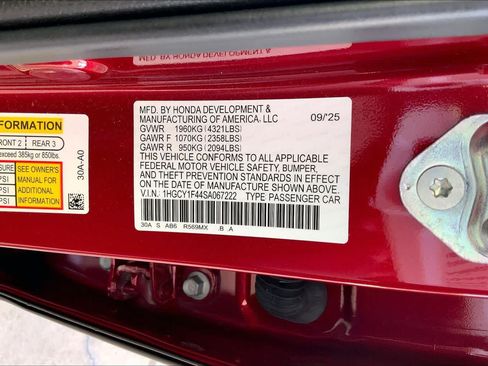 Used 2025 Honda Accord SE image 34