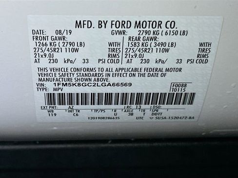 Certified 2020 Ford Explorer ST w/ ST High-Performance Pack image 25