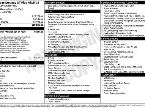 New 2026 Dodge Durango GT image 35