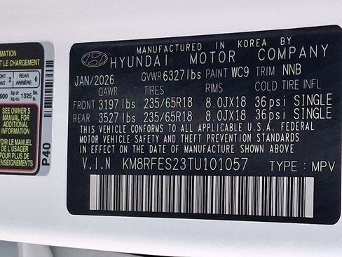 New 2026 Hyundai Palisade SE AWD/4WD image 19