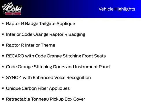 New 2026 Ford F150 Raptor w/ Equipment Group 803A Raptor R image 10