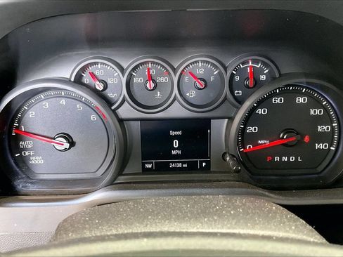 Used 2025 Chevrolet Silverado 1500 Custom w/ LPO, Dark Essentials Package RWD image 18