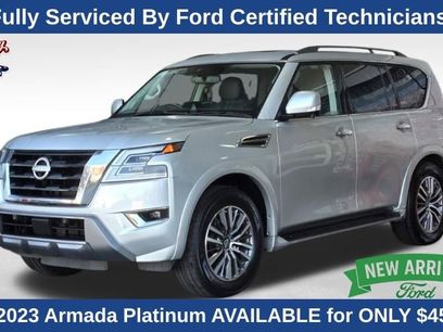 Used 2023 Nissan Armada Platinum w/ Captain's Chairs Package