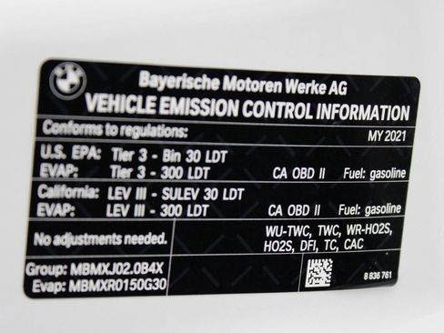 Used 2021 BMW X3 xDrive30i w/ Executive Package AWD/4WD image 99