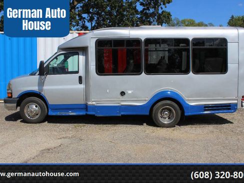 Used 2012 Chevrolet Express 3500 w/ Shuttle Bus Package image 1