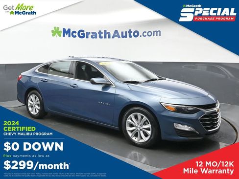 Used 2024 Chevrolet Malibu LT FWD image 1