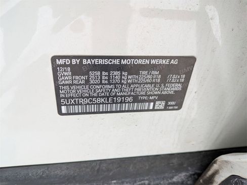 Used 2019 BMW X3 xDrive30i w/ Driving Assistance Package image 11