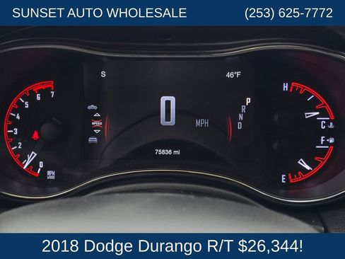 Used 2018 Dodge Durango R/T w/ Technology Group AWD/4WD image 34