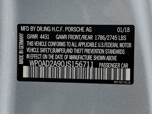 Certified 2018 Porsche 911 Turbo AWD/4WD image 33