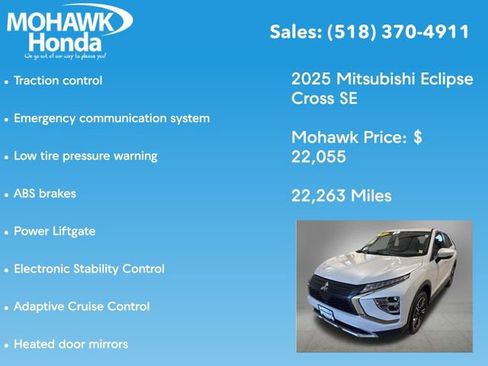 Used 2025 Mitsubishi Eclipse Cross SE AWD/4WD image 21