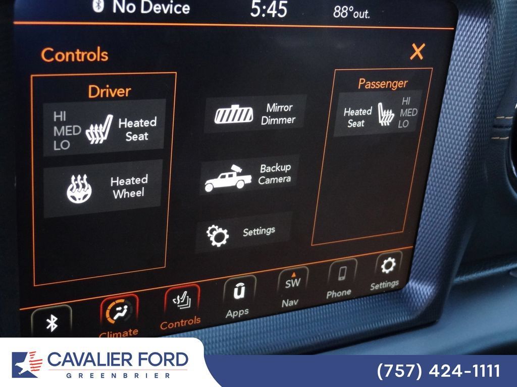 Used 2022 Jeep Gladiator Overland AWD/4WD image 23