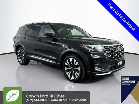 Used 2025 Ford Explorer Platinum w/ LUX Leather Package AWD/4WD image 1