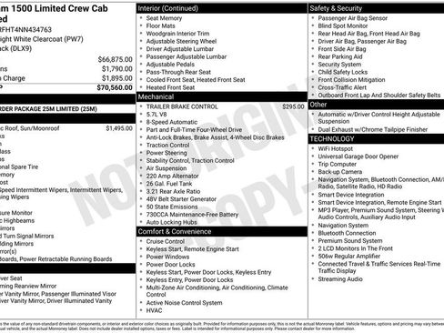 Used 2022 RAM 1500 Limited AWD/4WD image 2