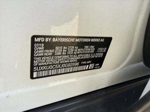 Used 2018 BMW X6 sDrive35i w/ Premium Package image 24