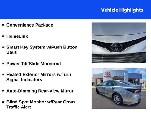 Used 2024 Toyota Camry LE w/ Convenience Package FWD image 4