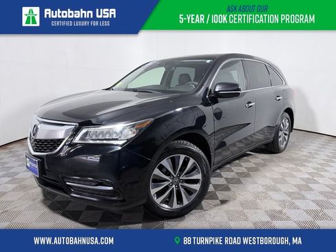 Used 2016 Acura MDX w/ Technology Package AWD/4WD image 1