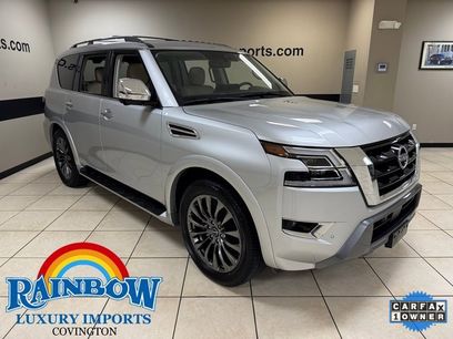 Used 2024 Nissan Armada Platinum w/ Captain's Chairs Package