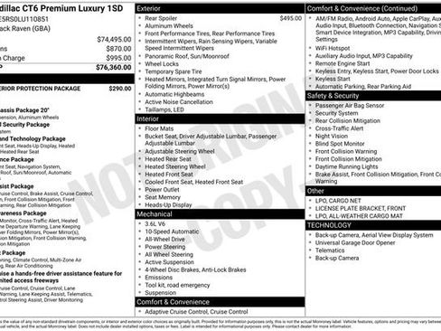 Used 2020 Cadillac CT6 Premium Luxury image 43