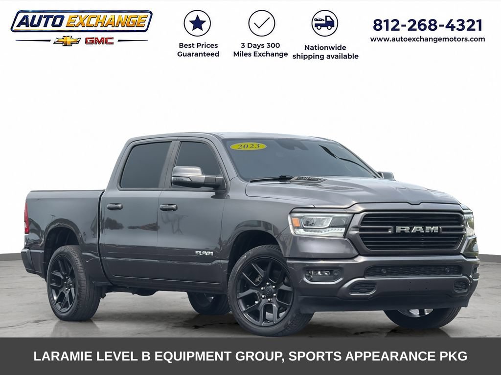 Used 2023 RAM 1500 Laramie AWD/4WD image 1