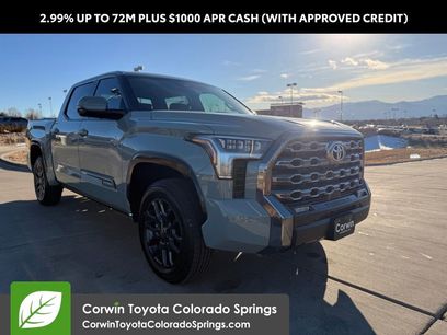 New 2026 Toyota Tundra Platinum