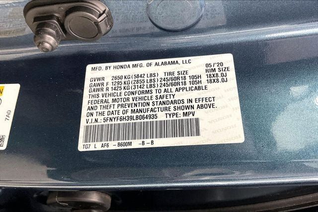 Certified 2020 Honda Pilot EX image 32