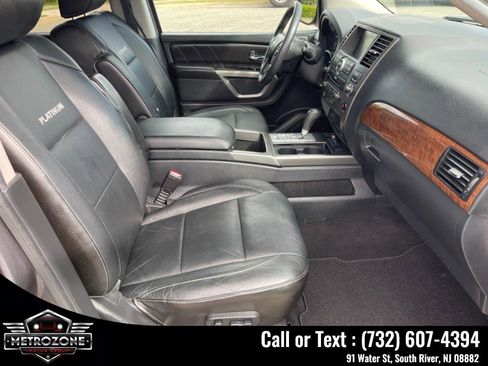 Used 2015 Nissan Armada Platinum w/ 2nd Row Captain Seat Package AWD/4WD image 17
