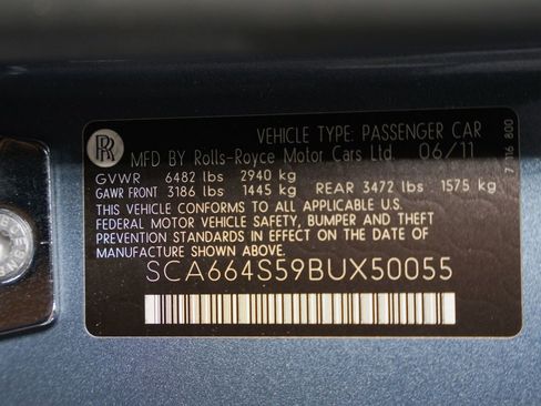 Used 2011 Rolls-Royce Ghost RWD image 60