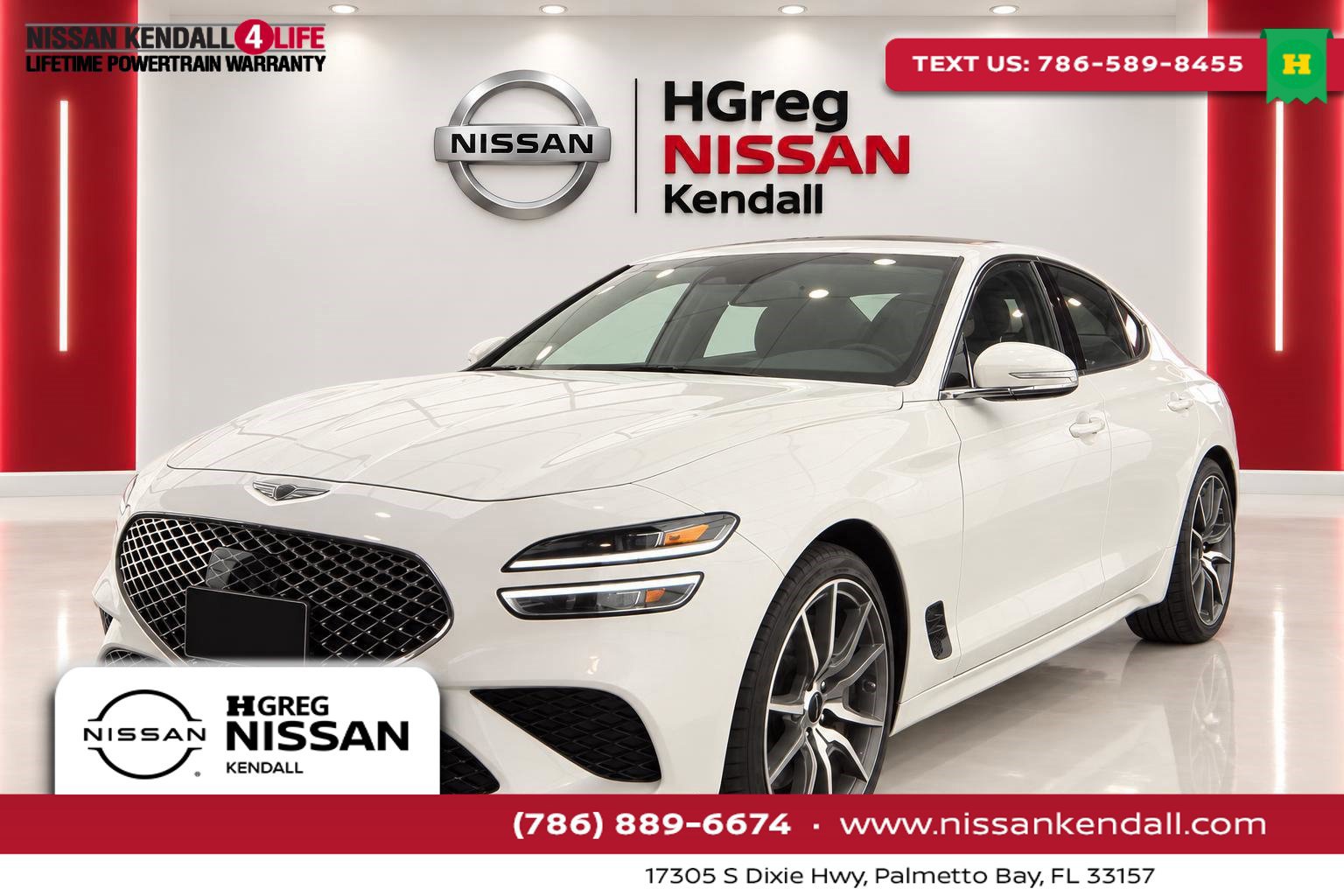 Used 2025 Genesis G70 2.5T RWD image 1