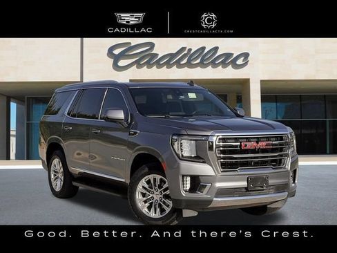 Used 2021 GMC Yukon SLT w/ SLT Premium Package RWD image 2